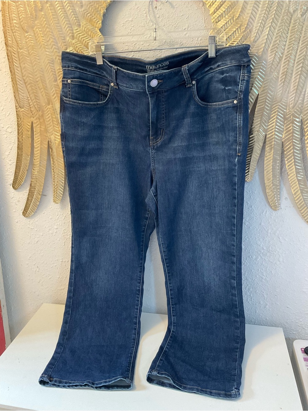 MAURICES EVER FLEX HIGH-RISE JEANS SIZE 20W X Short
